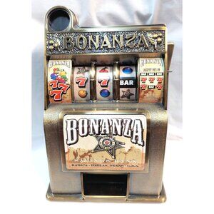 Bonanza Coin Bank Rare Vintage by Radica #1240